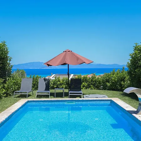 Mare 2 - Private Pool, Sea View, Starlink, 4 Bdrms *
